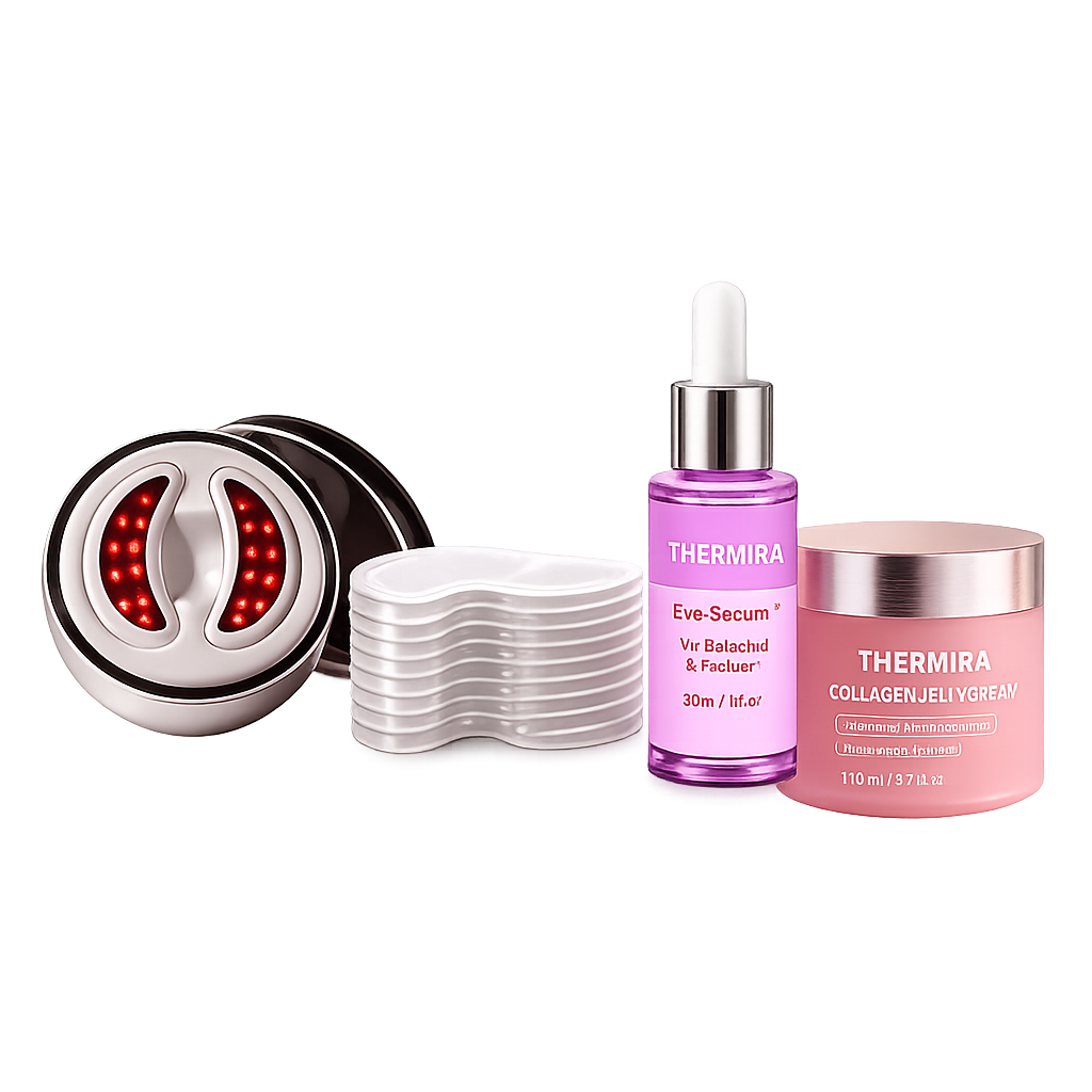 EyeGlow™ + 20 Gelpads + Eye Serum™+Collagen Restore Cream