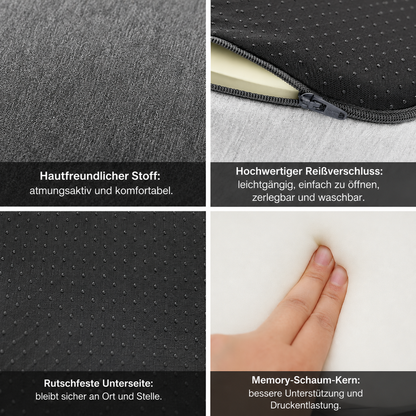 Thermira Sitzkissen Material- und Verarbeitungsdetails